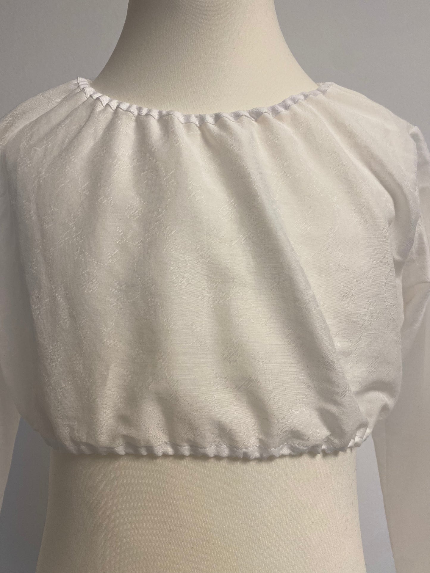Dirndlbluse "die Zarte" Langarm Gr 122