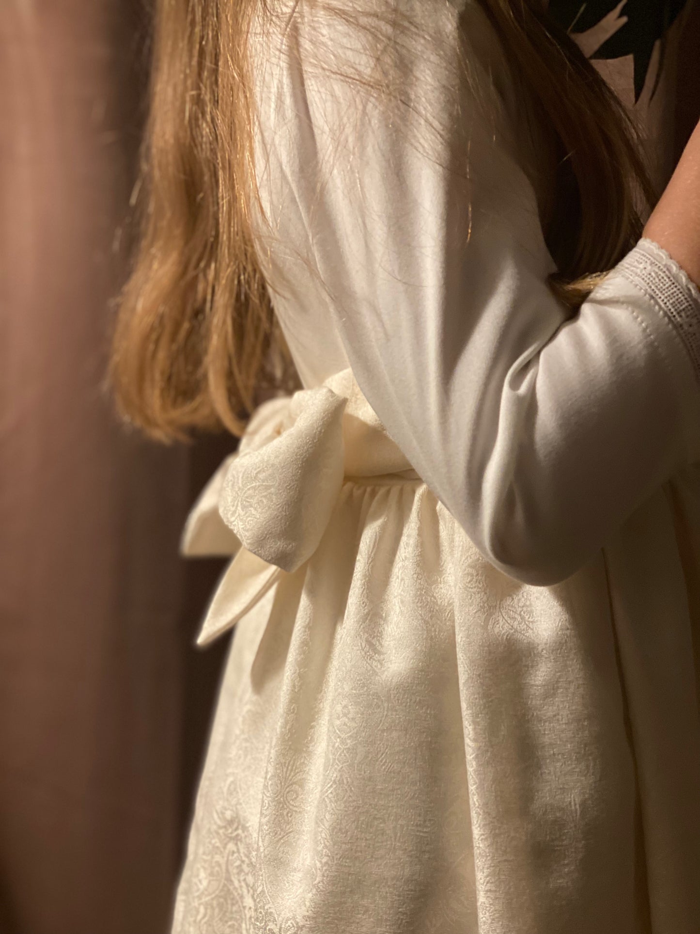 Erstkommunionkleid "Midori Baumwollspitze" Gr 134