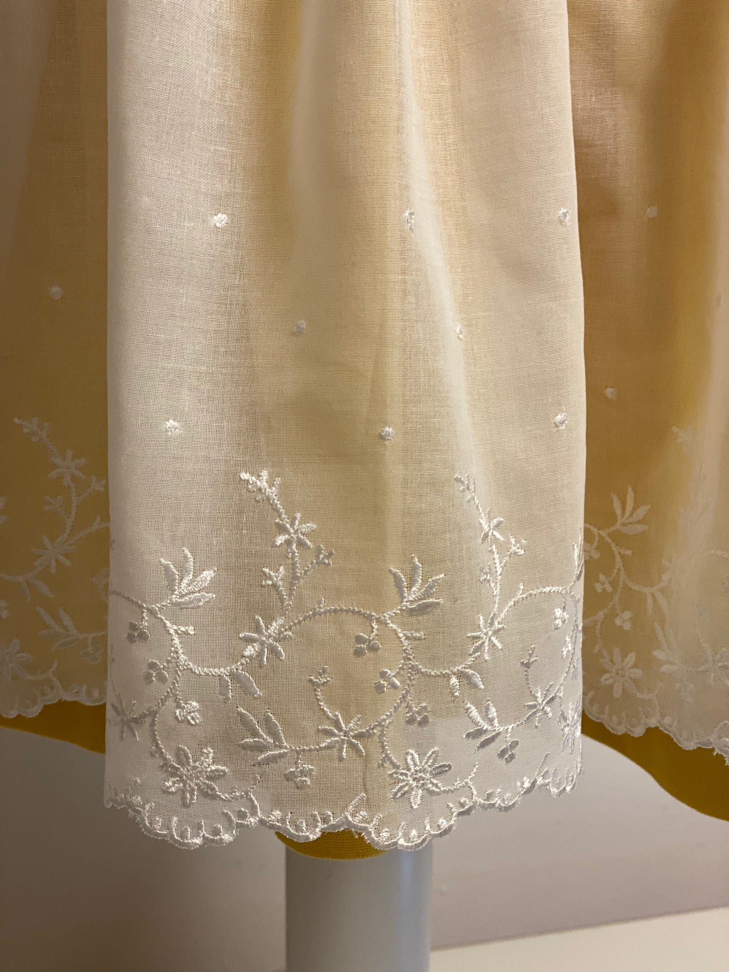 Blumenkleid "Sweet Yellow" Gr 104