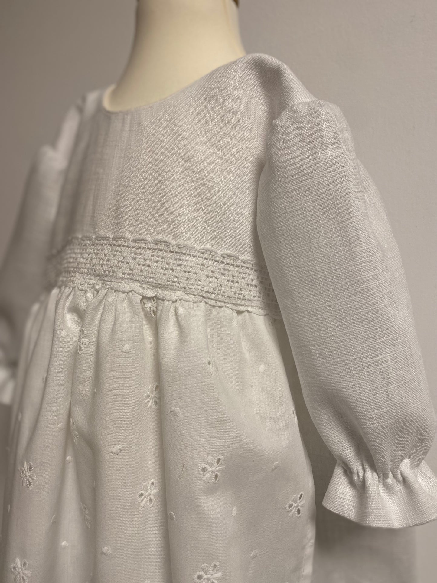 Taufkleid "Dirndl all in one" Gr 74/80
