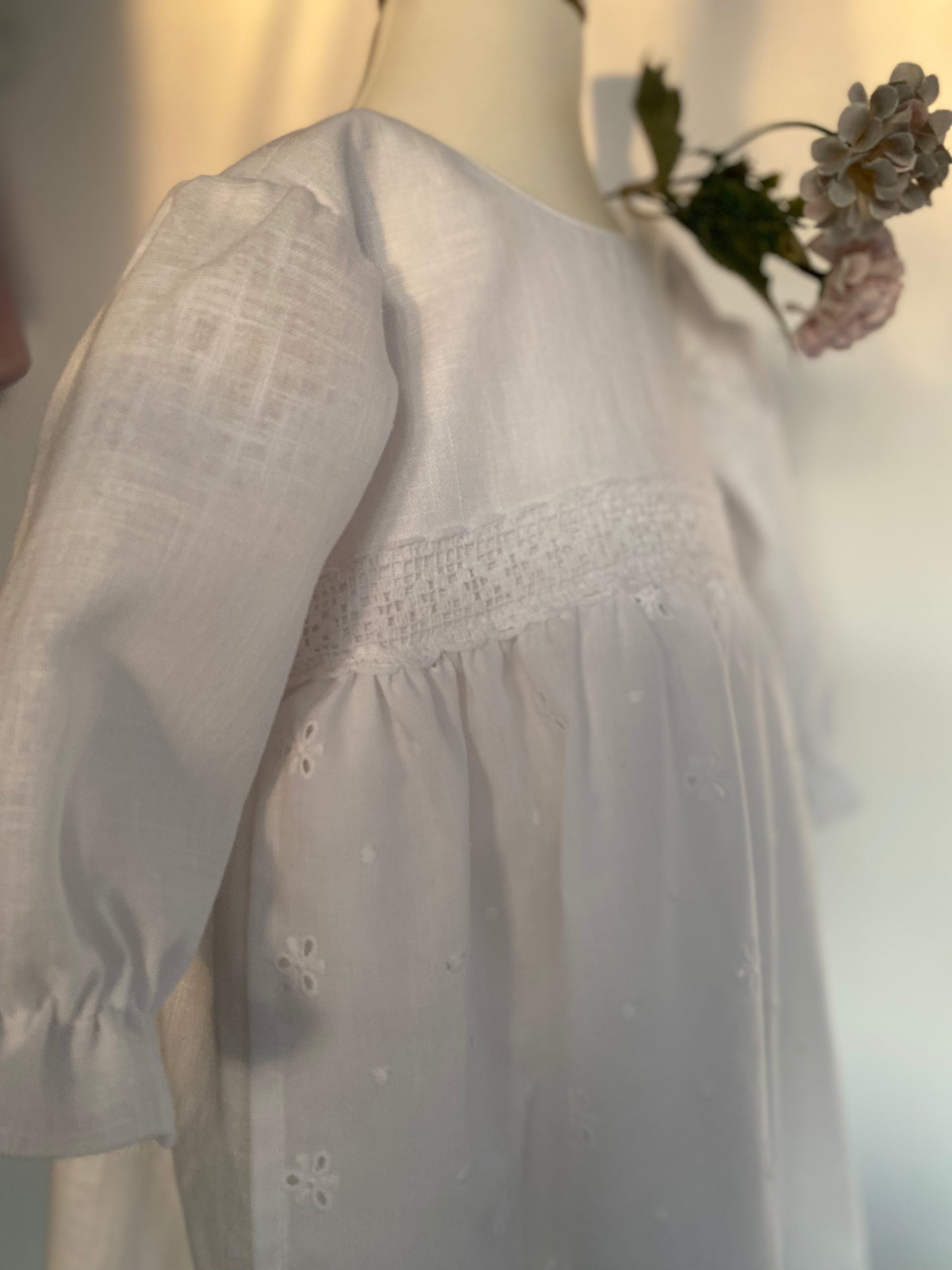 Taufkleid "Dirndl all in one" Gr 74/80