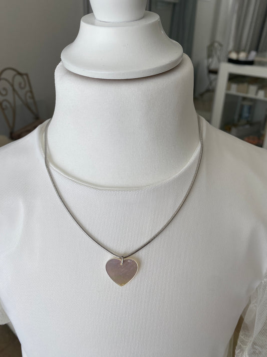 Anhänger-Perlmutt-Herz