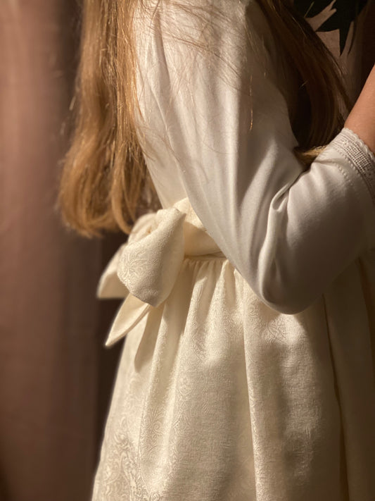 Erstkommunionkleid "Midori Baumwollspitze" Gr 134